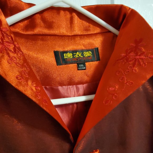 NEW unique red dressy jacket or top! - Picture 2 of 3